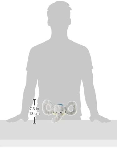 Jolly Pets Jolly Tug-a-Mal Elephant Tug/Squeak Toy, Medium