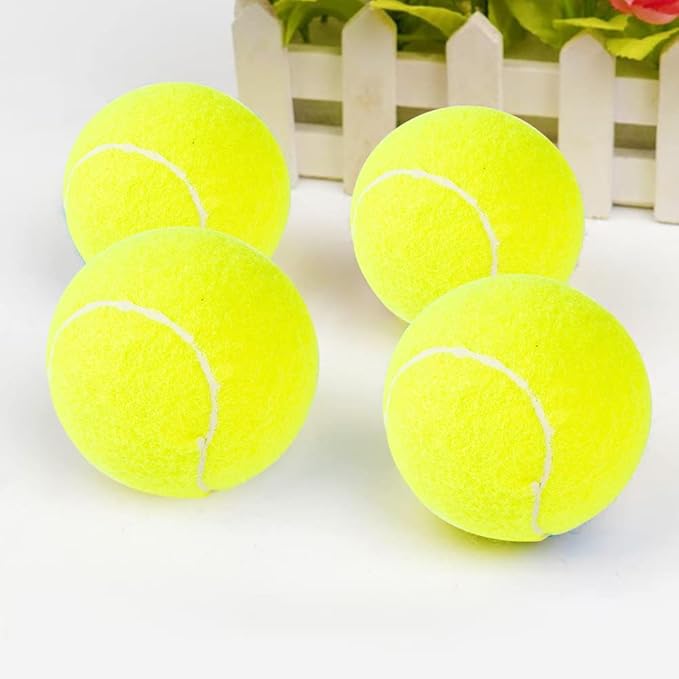 ptlsy Dog Tennis Balls 16 Pack Pet Mini Tennis Ball for Small Medium Dogs Fetching (2 inch)