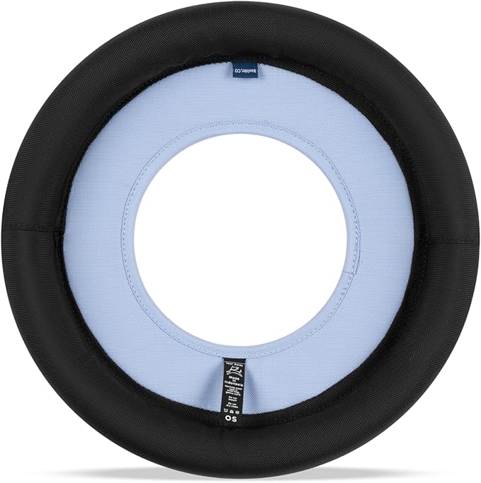 OllyDog Super Flyer | Durable Dog Frisbee | Soft & Lightweight Flying Disc | Gentle on Teeth & Gums | Water-Resistant Outdoor Toy (Blue Heron)