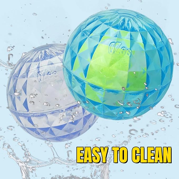 3Pcs Dog Ball Toy for Aggressive Chewers Cute Interactive Fetch Toys Tennis Ball Included Floating Squeaky Durable Pack of 3