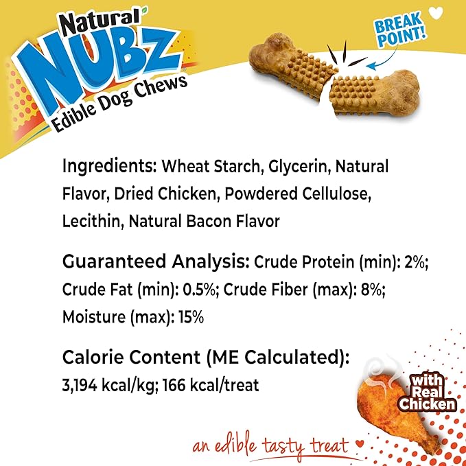 Nylabone Dog Gift Box, Includes 4 Rubber Strong Chew Toys and 1 Natural Treat, Gifts for Dogs, Small - Up to 25 lbs, 5 Pack