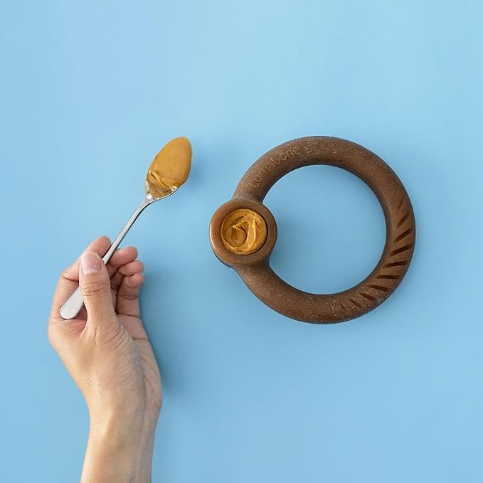 Real Bacon 3-Pack Dog Toys for Aggressive Chewers,Wishbone, Dental Chew, Ring Bacon Medium