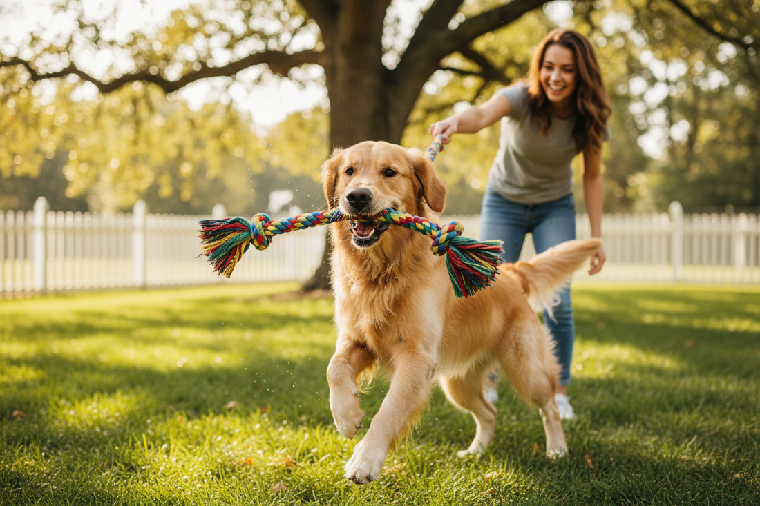 Dog rope toys: Build strength, reduce stress, and support healthy play habits