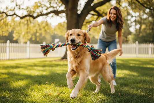 Dog rope toys: Build strength, reduce stress, and support healthy play habits