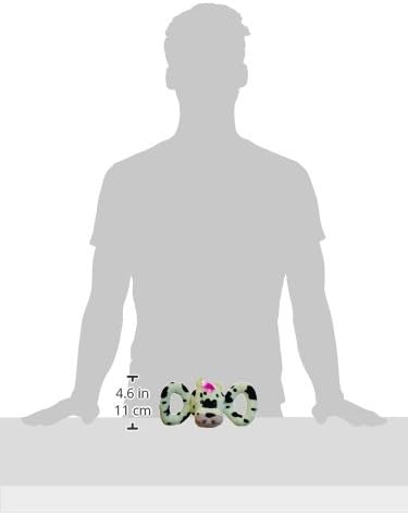 Jolly Pets Jolly Tug-a-Mal Cow Tug/Squeak Toy, Medium