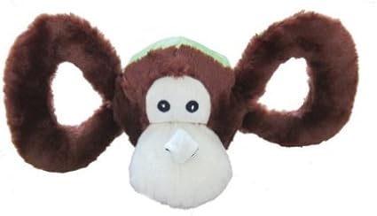 Jolly Pets Jolly Tug-a-Mal Monkey Tug/Squeak Toy, Large