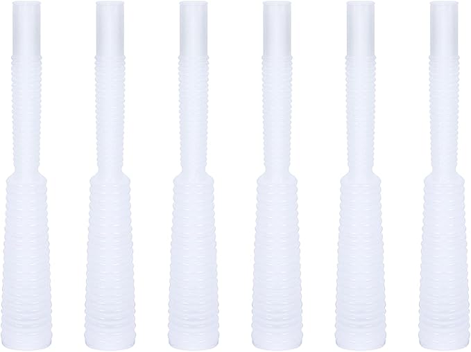 SCHITEC Squeaker for Water Bottle, [6 Pack] Squawking Tube to Turn Plastic Bottles into Squeaky Dog Toys