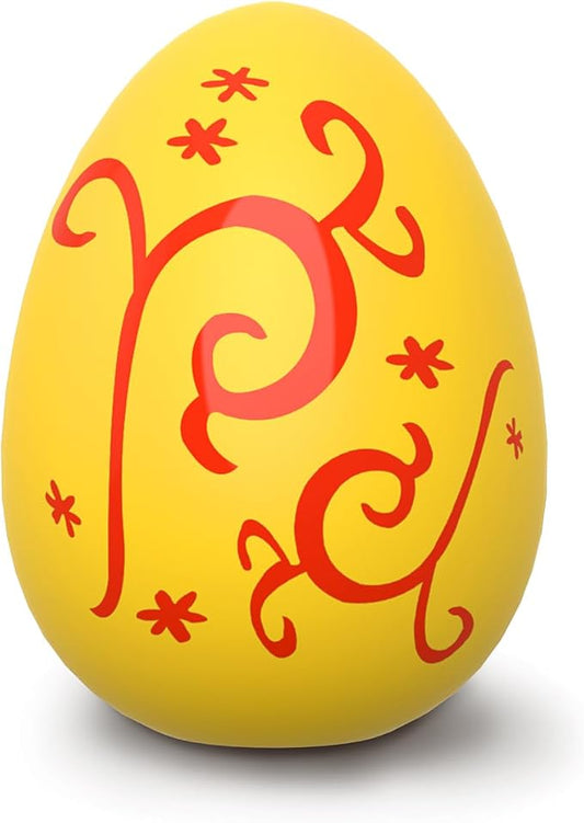 SCHITEC Squeaky Dog Toys for Aggressive Chewers, Tough Rubber Bouncy Balls for Boredom, Durable Pet Chew Toy Ball for Large Medium Breed Dogs (2.8 * 3.7inch)