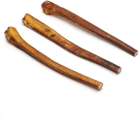 Bully Sticks for Dogs, 12 Inch Premium Beast Size (71-80 Grams), 100% Natural, Clean Teeth and Gums, 3 Piece