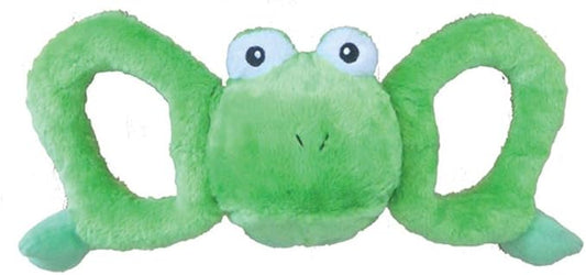 Jolly Pets Jolly Tug-a-Mal Frog Tug/Squeak Toy, Extra Large (JTA25)