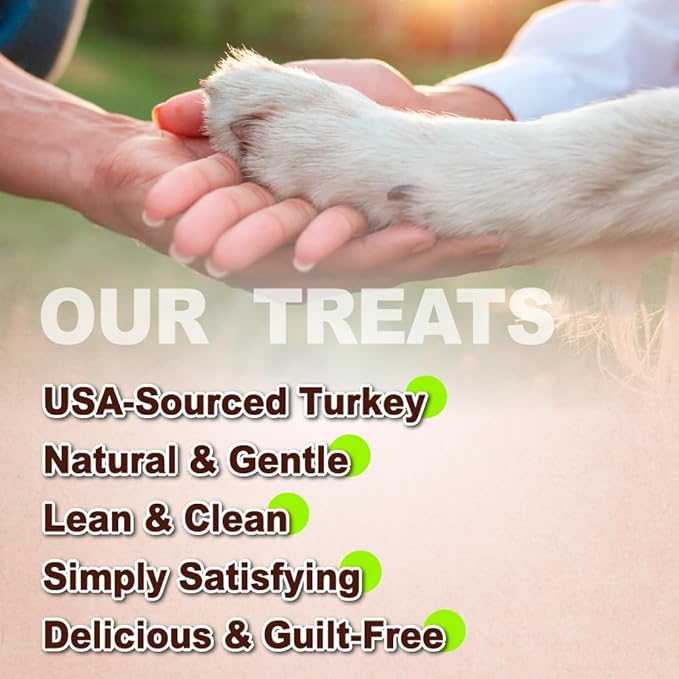 Afreschi Classic Turkey Tendon Coil (S) 3 oz, USA-Sourced Turkey Tendon, Dog Treats for Wrapped Series, All Natural Human Grade Dog Treat, Hypoallergenic, Rawhide Alternative