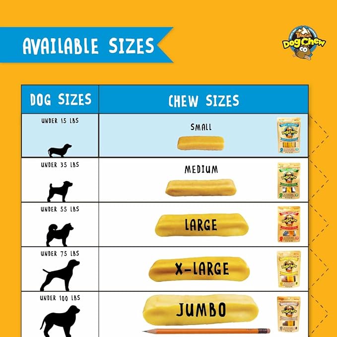 Tibetan Dog Chew Yak Cheese Sticks - Natural Treats for Small to Large Dogs, Lasting, Digestible, Promotes Dental Health, Rawhide and Grain-Free, Ideal for Aggressive Chewers, 10-Pack