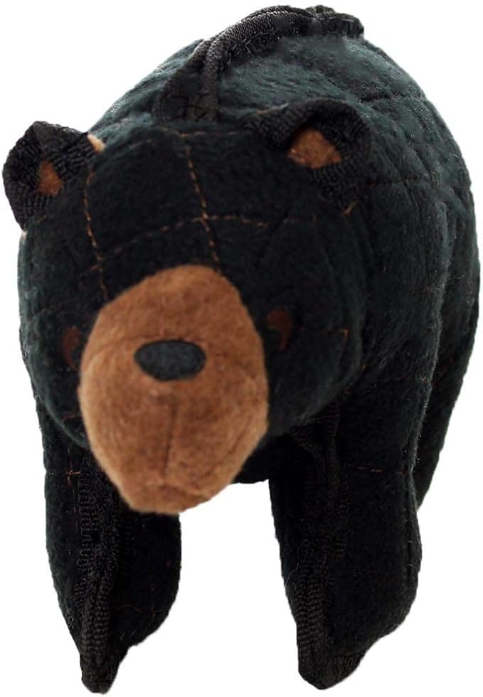 TUFFY -World's Tuffest Soft Dog Toy- Zoo Jr Bear & Jr Pig- Combo Pack- Squeaker -Multiple Layers. Made Durable, Strong & Tough. Interactive Play(Tug, Toss & Fetch).Machine Washable & Floats.