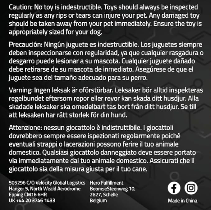 Playology Rope Toys for Dogs | Tug of War Dog Toy for Aggressive Chewers | Beef Scented Dog Toys | Jumbo Rope Toy for Interactive Play