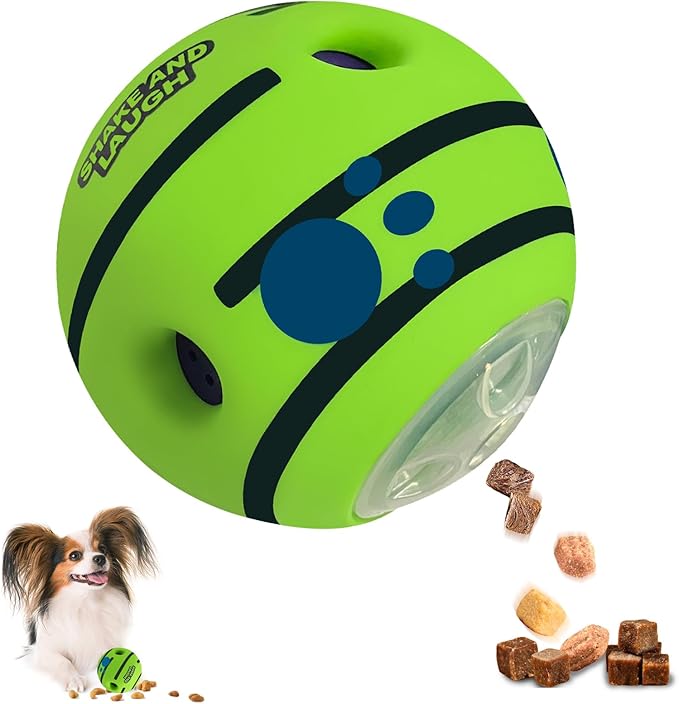 Interactive Puzzle Dog Treat Ball, Treat Dispensing Enrichment Dog Toys Ball, S, 3.14 in (8 cm)