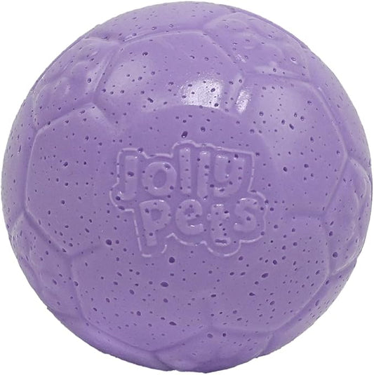 Jolly Pets Mini Jolly Soccer Ball; Floating-Bouncing Dog Toy; 3" Light Purple
