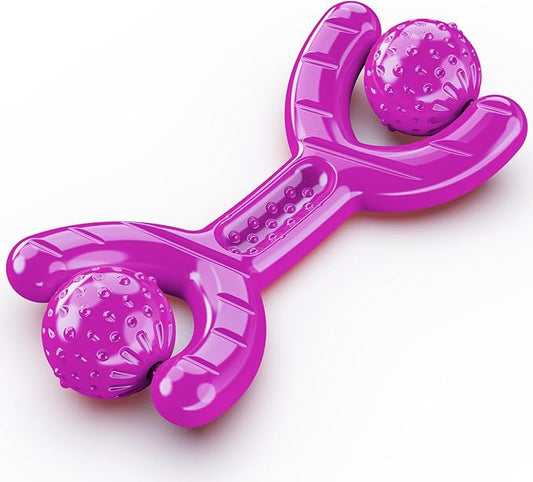 Indestructible Dog Toys for Aggressive Chewers, Heavy Duty Chew Proof Toys for Large Dogs, Durable Interactive Chew Toys for Adult Dogs with Anxiety Relief