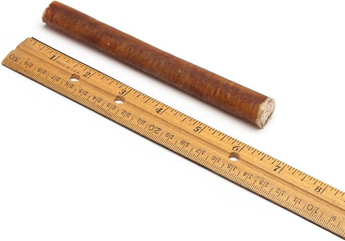 Bully Sticks for Dogs, 6 Inch Premium Jumbo Size (25-35 Grams), 100% Natural, Clean Teeth and Gums, 9 Piece