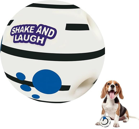 Glow in The Dark Dog Toys Ball, Interactive Dog Ball, Shaking with Gibbering Sound, M, 3.46 in (8.8 cm)