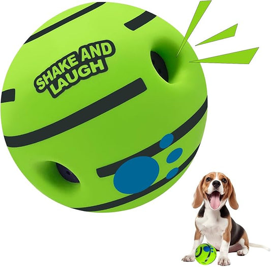 Dog Toys Ball, Interactive Dog Ball, Shaking with Gibbering Sound, for Training & Herding, M, 3.46 in (8.8 cm)