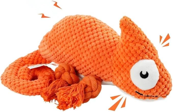 Bzonsmart Squeaky Dog Toys: Plush Soft Toys with Soft Fabric.Dog Chew Toys for Puppy, Small, Medium, Large Dogs