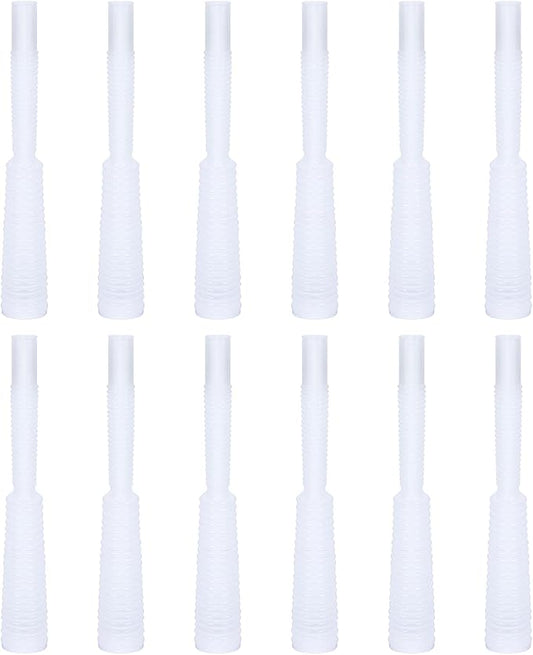 SCHITEC Squeaker for Water Bottle, [12 Pack] Squawking Tube to Turn Plastic Bottles into Squeaky Dog Toys