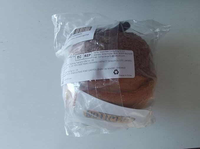 Interactive Plush Dog Toy, Enrichment Crinkle Treat Puzzle Toys for Boredom and Stimulating, Acorn Shaped Snuffle Dog Toys, Hide and Seek Toy for Small, Medium and Large Dogs