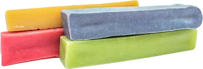 Bully Bunches Premium Fruit-Flavored Himalayan Yak Chew for Dogs - 100g, All-Natural, Long-Lasting, Authentic Yak Milk, Healthy Dental Chew, High-Protein (Medium Assorted - 4PK, Assorted)