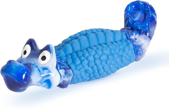 HGB Dog Chew Toys for Aggressive Chewers, Tough Dog Toy to Reduce Pet Anxiety and Boredom for Medium, Large Breed, Bacon Flavor