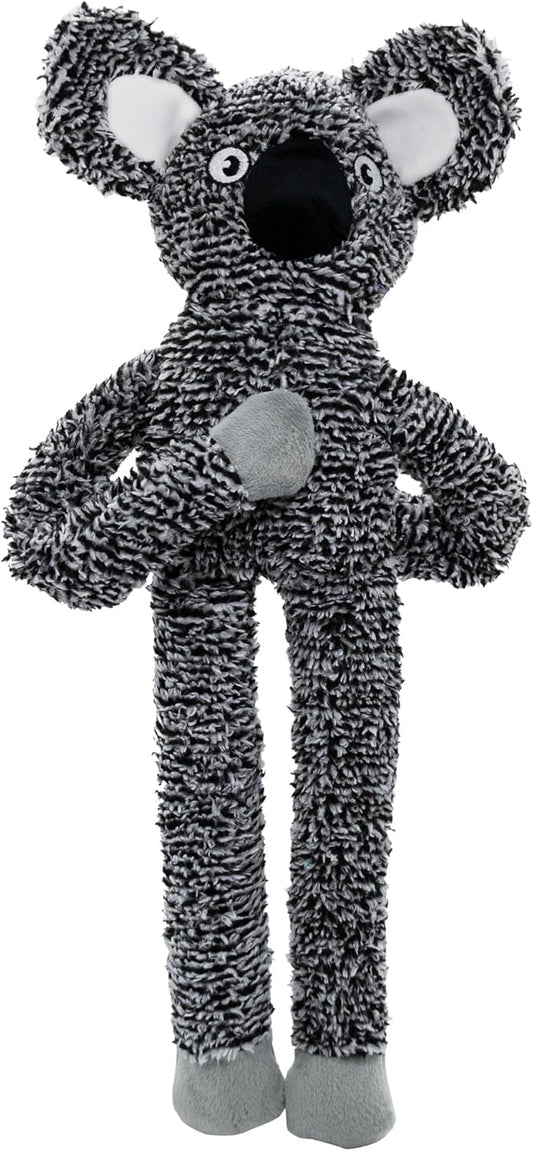 Koala No Stuffing Dog Toys for Large Dogs, Squeaky Crinkle Interactive Dog Animals Toys, Plush Teething Toys to Keep Them Busy, Cute Funny Dogs Gifts for Small Medium Large Breed