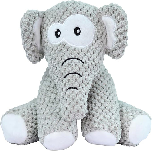 Bzonsmart Dog Toys, Squeaky Plush Dog Toy for Puppy Small Medium Dogs, Cute Soft Stuffed Puppy Toys for Teeth Cleaning and Boredom