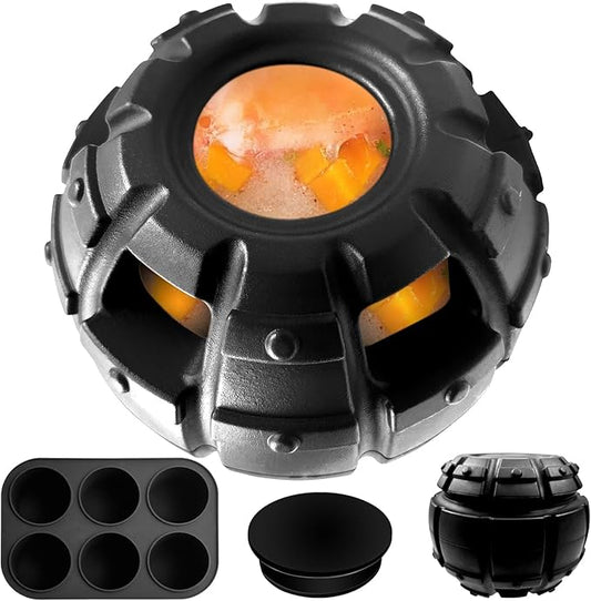 Yipetor Dog Toys, Power Chewer, Filled and Frozen Dog Food, Long-Lasting Dog Toys to Keep Dogs Distracted Busy (Summer Large)