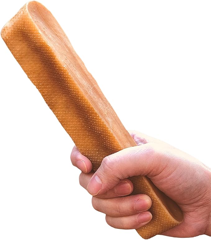 Authentic Himalayan Yak Cheese for Dogs - Mega (Pack of 1) - Sourced from Pristine Himalayan Foothill, Rawhide-Free, NO preservatives