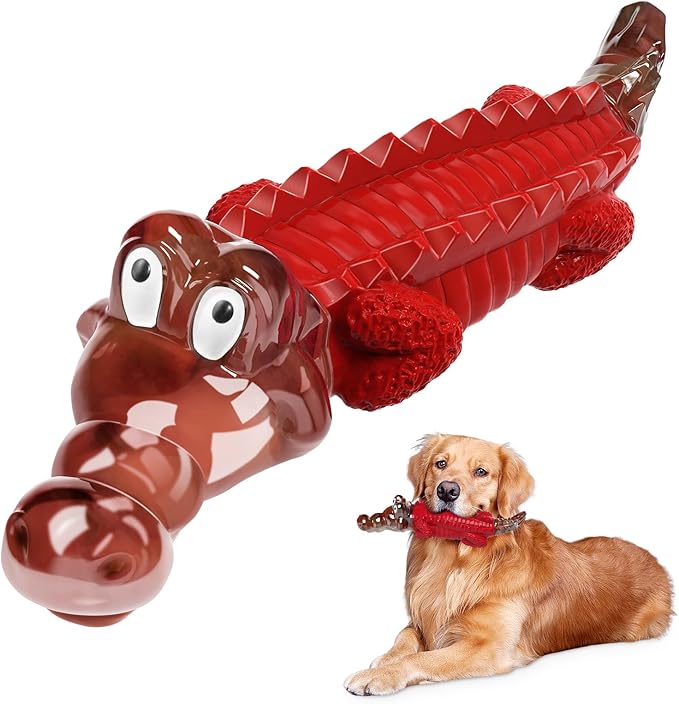 Dog Toys for Aggressive Chewers - Indestructible Dog Toy to Keep Them Busy & Reduce Boredom for Small/Medium/Large Breed