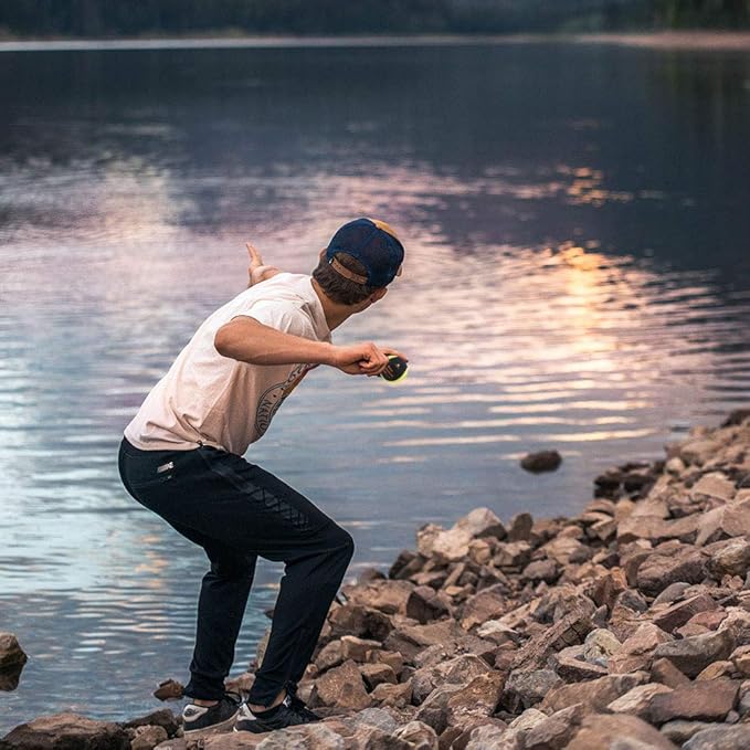 Mihachi Water Toys for Dogs 3 Packs - Bouncing Chew Tennis Balls Floating Toy, Bouncier, Buoyant in Pool or Lake Fun for Small to Medium Dogs