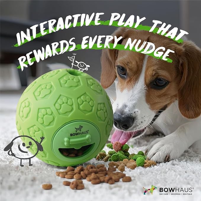 CAPHAUS Wobble Giggle Ball for Dogs, 5.5 Inch Treat Dispensing Dog Exercise Toys, Non-Toxic Indestructible PVC Giggle Ball, Interactive Fun Squeaky Chew Toy for Indoor Outdoor Play