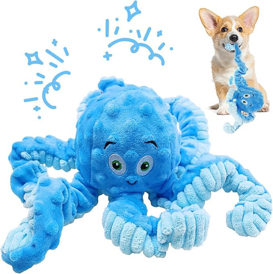 Squeaky Dog Toys for Large Dogs Plush Dog Toys with Soft Fabric - Pet Toys for Small, Large Dogs