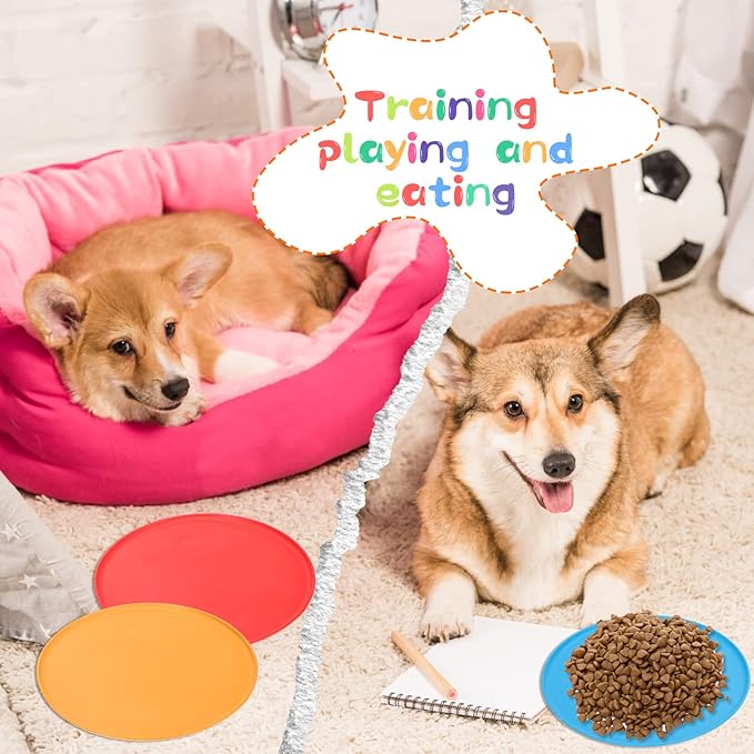 Vinsot Flying Discs Bulk Flying Discs for Kids Soft Rubber Flyer Disk Outdoor for Children Adults for Sports Party Favors, 7 Colors