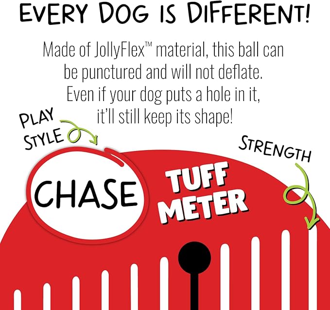 Jolly Pets Medium Soccer Ball Floating-Bouncing Dog Toy, 6 inch Diameter, Ocean Blue