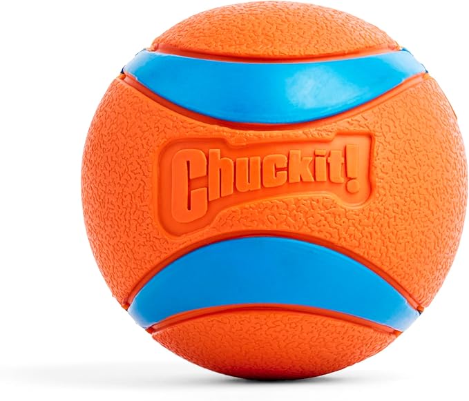 Chuckit! Ultra Ball Dog Toy - Size XXL - For Dogs 100+ lbs - Made from Durable Rubber - Super Bouncy - Floats in Water - 4-inch Diameter - Pack of 1