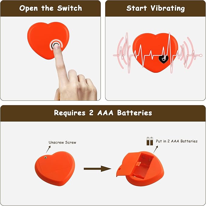 Puppy Toys with Heartbeat, Puppy Sleep Aid Toy, Small Dog Training Doll for Separation Anxiety Relief, Pets Plush Toys for Dogs Cats (Bear)