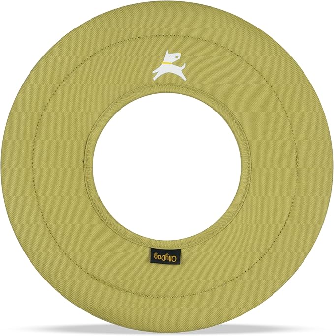 OllyDog Super Flyer | Durable Dog Frisbee | Soft & Lightweight Flying Disc | Gentle on Teeth & Gums | Water-Resistant Outdoor Toy (Alchemy)