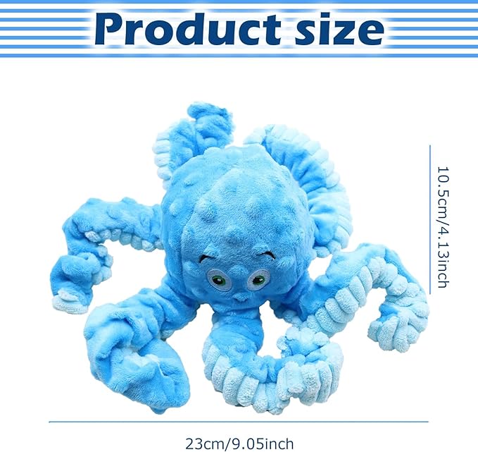 Squeaky Dog Toys for Large Dogs Plush Dog Toys with Soft Fabric - Pet Toys for Small, Large Dogs