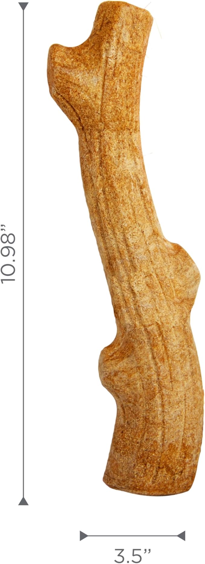 Petstages Outward Hound Super Dogwood Durable Dog Chew Toy, Large - Long Lasting Chew Stick Made with Real Wood - USA Made, L