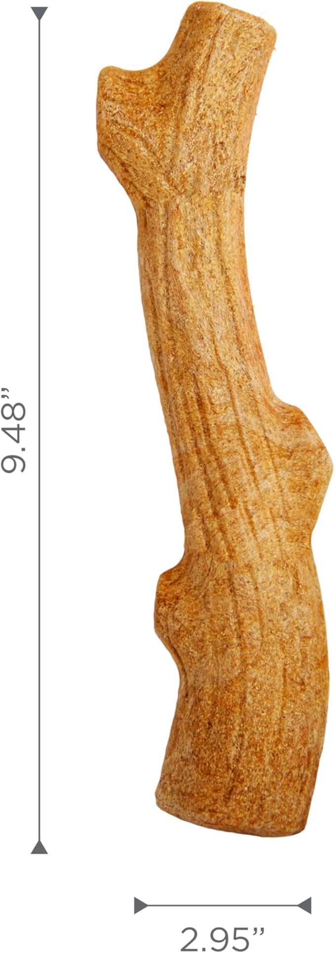 Petstages Outward Hound Super Dogwood Durable Dog Chew Toy, Medium - Long Lasting Chew Stick Made with Real Wood - USA Made, M