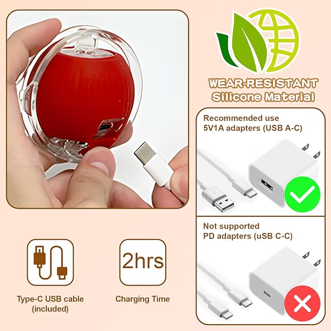 Rocfish Interactive Cat Toys Ball - Automatic Fast Rolling Ball in Play Mat, Hide and Seek Mouse Catching Game, Low-Noise Cat Enrichment Toys in Pouch for Indoor Bored Cats (Red Toy & Round Mat)