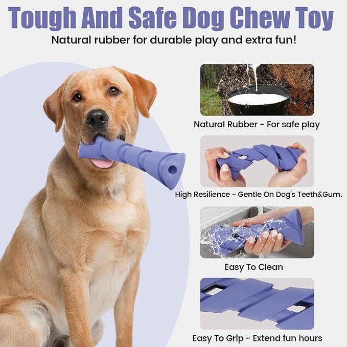 Indestructible Dog Chew Toy for Aggressive Chewers