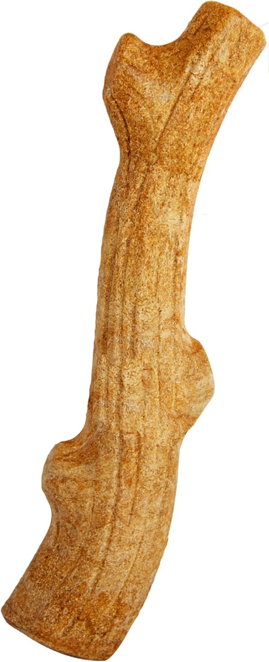 Petstages Outward Hound Super Dogwood Durable Dog Chew Toy, Large - Long Lasting Chew Stick Made with Real Wood - USA Made, L