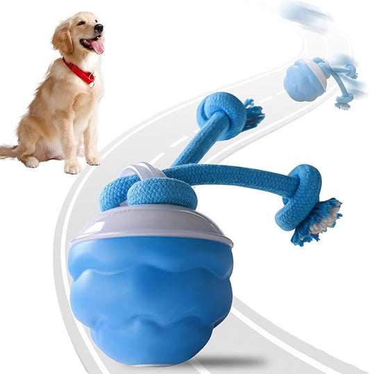 Interactive Dog Toys to Keep Them Busy with Motion Activated Squeaky Pet Toy Rolling Wicked Ball Automatic Moving Dog Ball for Puppy Small Medium Dogs for Boredom