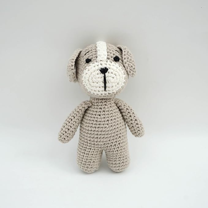 KITA Farm Gift Box - 5 Piece Cute Crochet Animal Gift Box Set Includes Cow, Lamb, Dog, Pig & Chick - Amigurumi Soft Stuffed Plush Toys for Children, Babies, Animals, Gifts